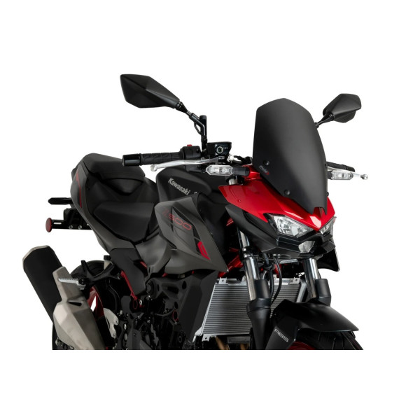 Puig Puig touring screen | matte black (opaque) | kawasaki z500 2024>current